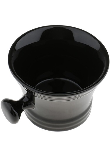 Suntek Siyah Seramik Erkek Tıraş Kupa Kase Kuaför Sakal