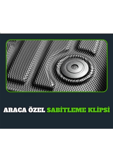 Fiat Doblo 2025 Model 5d Premium Ekstra Havuzlu Paspas Ve Bagaj Havuzu Set