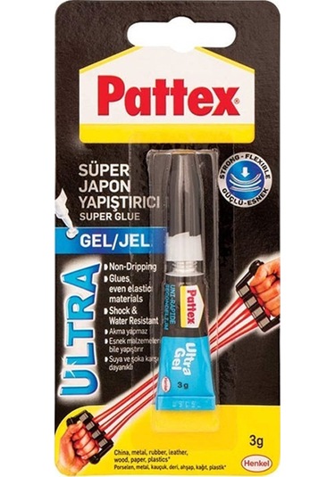 Pattex 1505805 Süper Japon Yapıştırıcı 3gr Ultra Jel