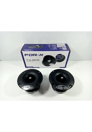 For-x Dome Tweeter - 100w 50rms Tiz - For-x Tx-802 10cm Dome Tweeter