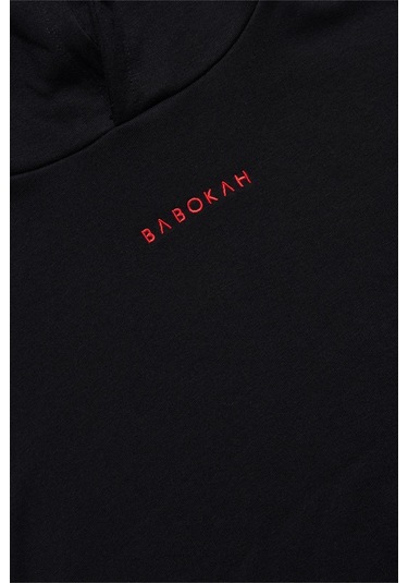 Kids Boy Kapüşonlu Loose Fit Kolsuz Siyah Sweatshirt