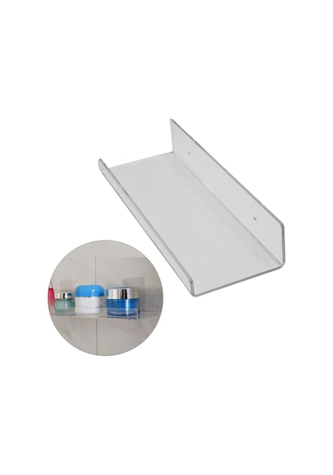 Suntek Akrilik Yüzer Rafı Delikli Dayanıklı Modern Duvara