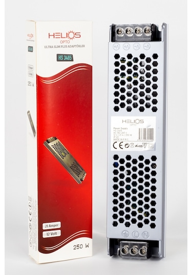Helios Hs 3465  Opto Ultra Plus Slim 21A 250W 12V Led Trafosu