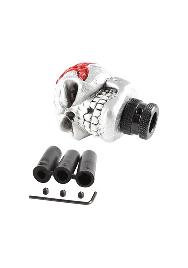 Suntek Manuel Kafatası Vites Değiştirme Topuzu Gümüş