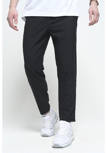 Oksit Joy Erkek Beli Lastikli Duble Paça Erkek Jogger Pantolon