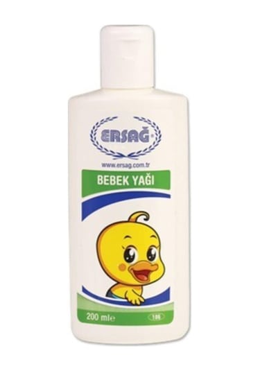 Ersağ Uni Beyaz Bebek Yağı 200 Ml