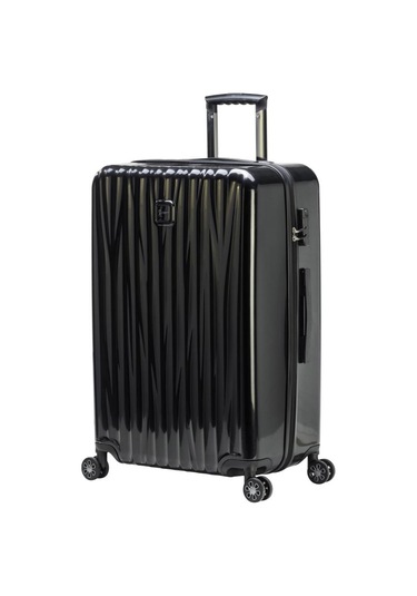 3'lü Valiz Seti Polikarbon Valiz 4x2 Teker Siyah 1815 Siyah