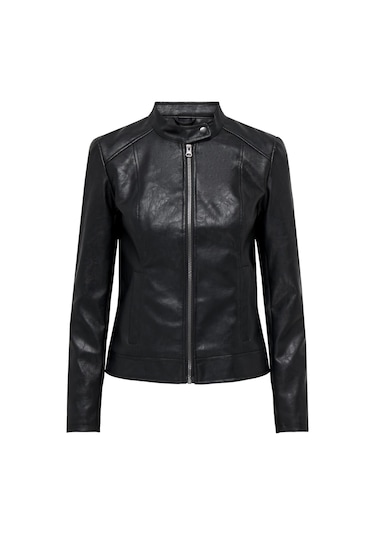 Jdy Bayan Deri Ceket 15241382 Siyah