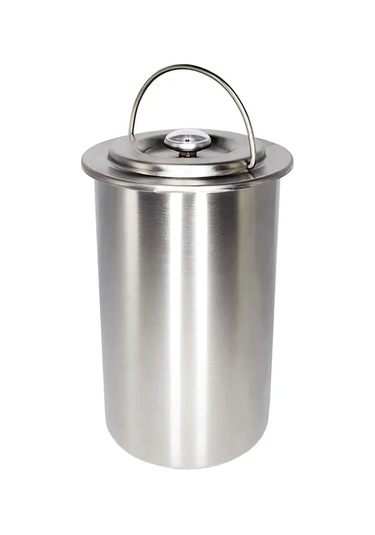 Termometreli 304 Paslanmaz Çelik Jambon Pres Makinesi, Et Kümes