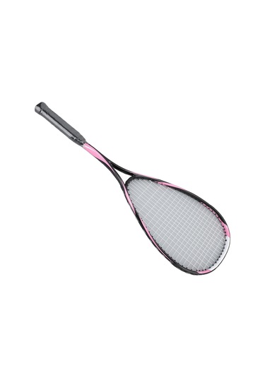 Wezone Kadınlar İçin Hafif Karbon Squash Raketi - Şeffaf Teli, Geniş Üst Yüzey Ve Fosforlu Pembe Renkli - Başlangıçcı Ve İlerleyen Sporcular İçin Egzersiz Ve Antrenman Seti Pembe