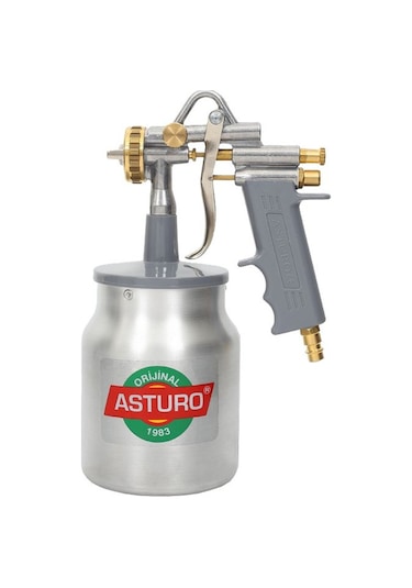 Asturo G70 Alttan Depolu Havalı Boya Tabancası Iğne Seçenekli 1.4 Mm.