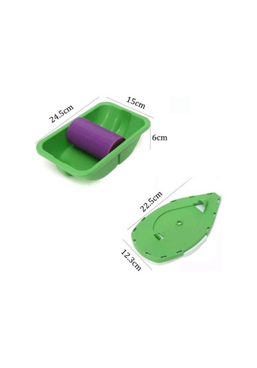 Qingmipy Profesyonel Boya Seti - Duvar Boyama Fırçası, Rulo Ve Boya Kabı İle Ev Dekorasyonu