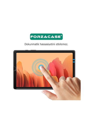 Forzacase Samsung Galaxy Tab S10 Fe Plus 13.1 İnç Uyumlu Temperli Kırılmaz Cam Ekran Koruyucu Fc021