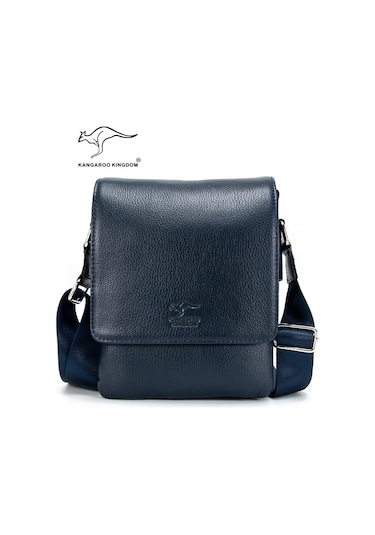 Erkek Postacı Askılı Hakiki Deri Çanta A+ Kangaroo Kıngdom 7279K
