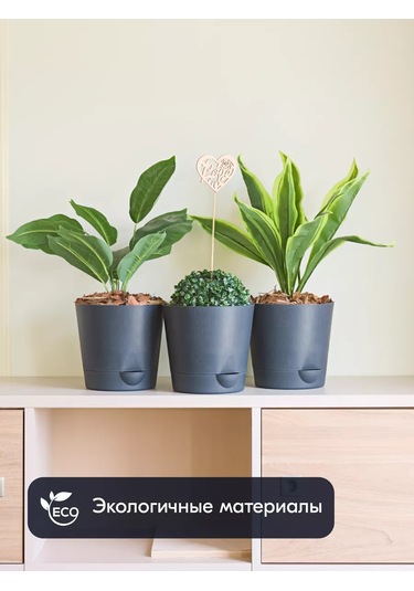 Interm Çiçek Saksısı, 3 Adet 3.6 Litre 177125465