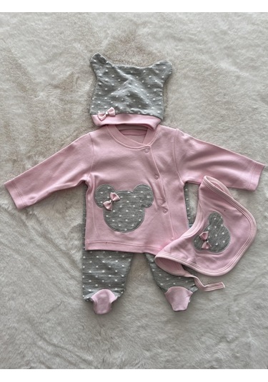 Mikili 4'lü Takım Pembe