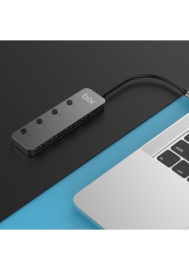 Bix BX20HB 5Gbps Type-C to USB 3.2 Gen1 4 Port Hub Çoklayıcı