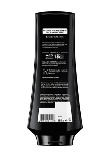 Gliss Ultimate Repair Saç Kremi 360 ML