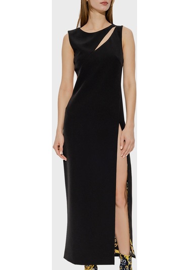 Versace Jeans Couture Bayan Elbise 74hao937 N0103 899 Siyah