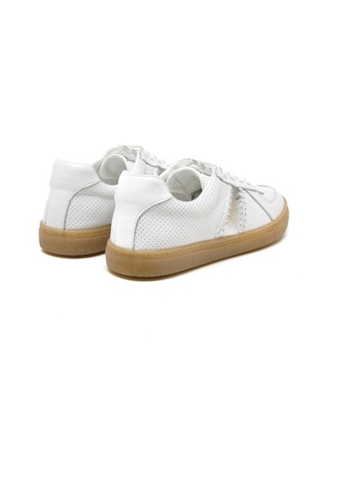 Sneaker Günlük Kadın Mar-25y-192-5100 John May Beyaz-gümüş Beyaz