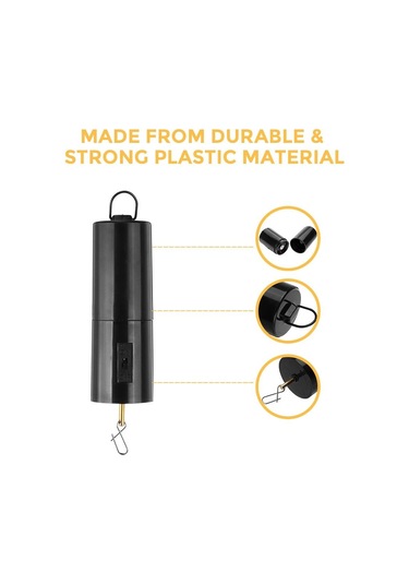 Homyl 18.5x4 Cm Pil Motoru Uzaktan Rüzgar Döndürücü İçin