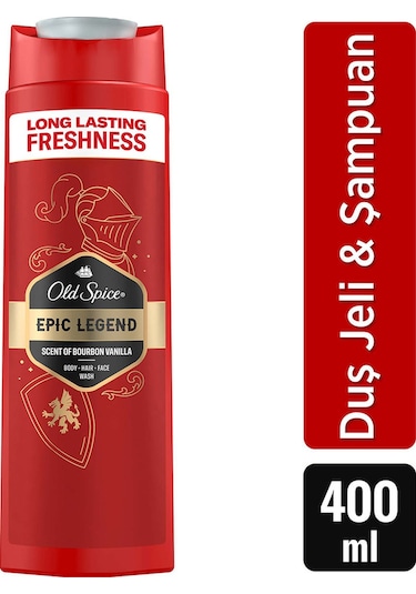 Epic Legend Erkek Duş Jeli Ve Şampuan 400 Ml