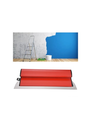 Geeksen Alüminyum Çelik Plaster Testere - 40cm Geniş Kenar, Ergonomik Tutuş, Duvar Tahriş Ve Astarlama Aracı