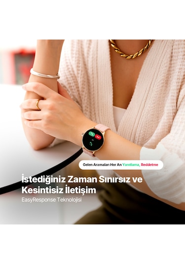 Ttec 2S11WRA Tempus 44 MM Yuvarlak Kasa Akıllı Saat