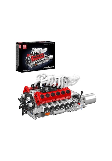 Mould King V12 Engine Model Kit +1366 Parça