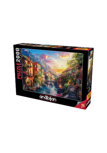 Anatolian 2000 Parçalık Puzzle - Akdeniz Kasabası 3969