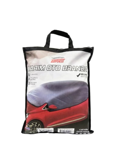 Yarim Araba Brandasi Mifronlu Kışlık Su Geçirmez Sd & Hb 320x235 Cm Gri