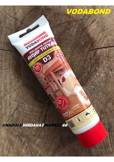 Vodabond Şeffaf Ahşap Tutkalı D3 Suya Dayanikli Tutkal 150 G
