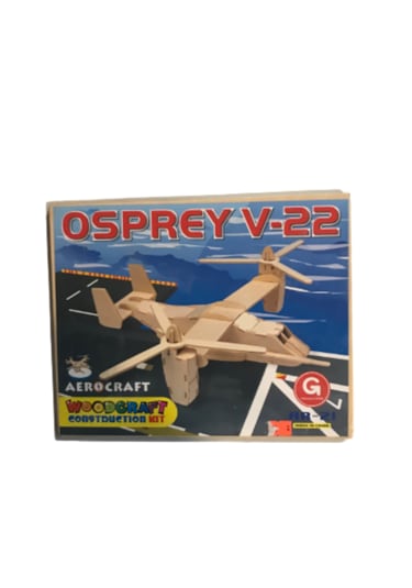 Ahşap 3d Puzzle Plane