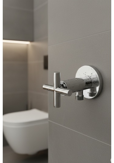 00-51 Pirinç Tabancalı Wc Taharet Matik Ve Pirinç Ara Musluğu Siyah Gold Krom Antik Gümüş