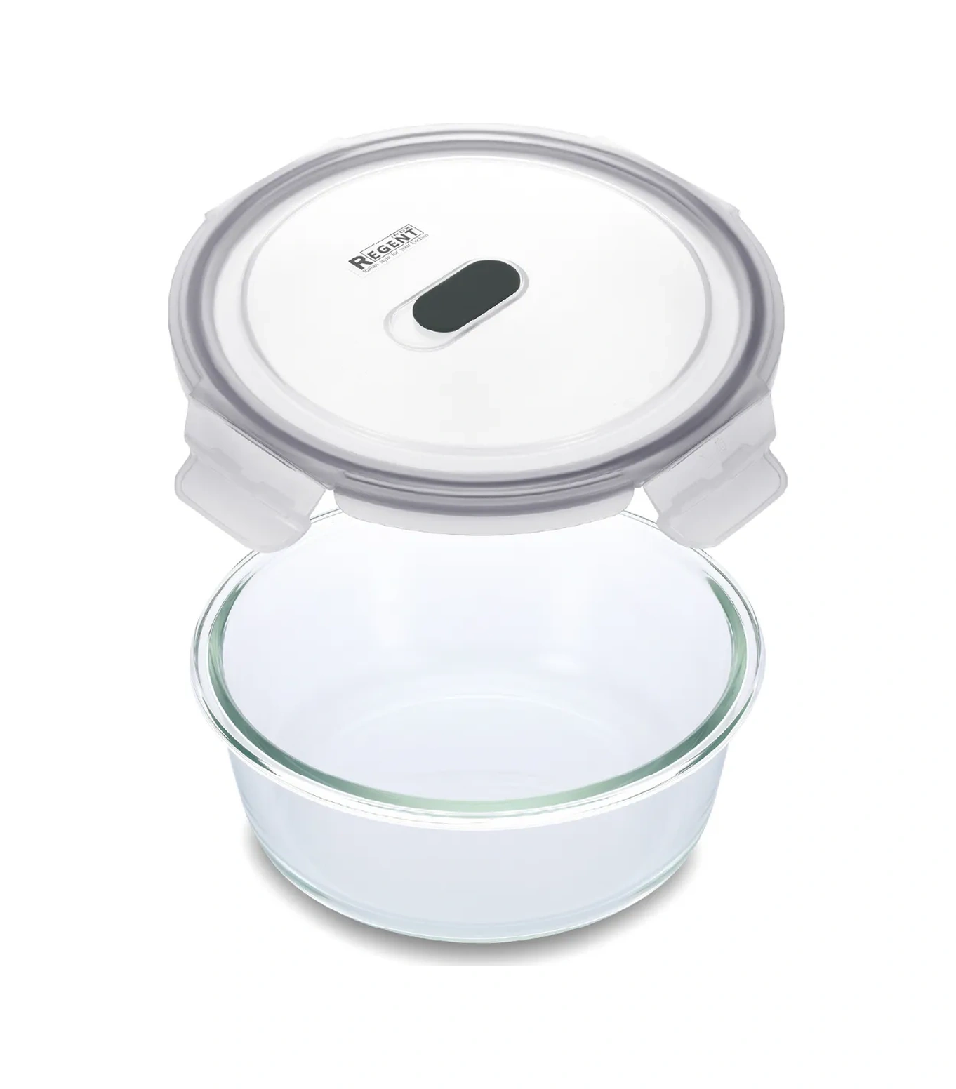 Regent İnox Cam Yemek Saklama Kapları Hava Geçirmez 428896243 Beyaz