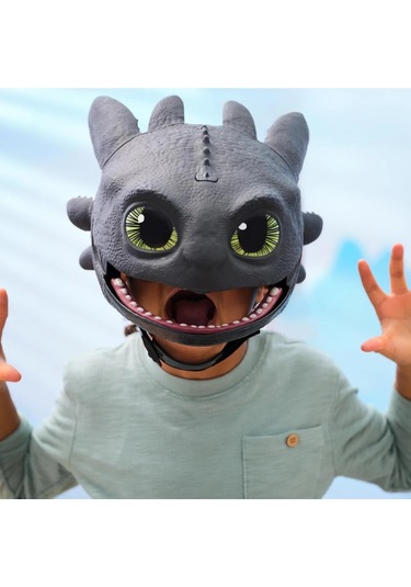 Ejderhanı Nasıl Eğitirsin Sesli Ve Işıklı Maske Toothless