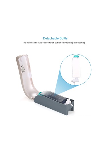 Hangfox 300ml Duvar Tipi Sabunluk - Banyo Ve Lavabo İçin Pratik El Basmalı Dispenser Cd-1049d Şampanya Altın Şampanya Altın