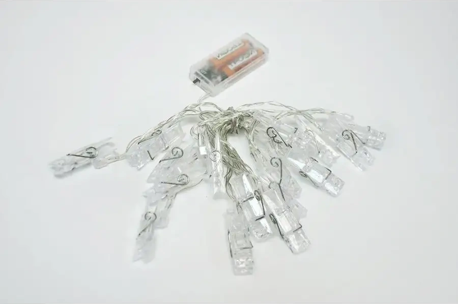 Mıland Mandallı Ligastonlu Işık Zinciri 48424317 Beyaz