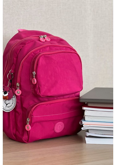 Nemo Group Fuşya Okul Seyahat Sırt Spor Çantası