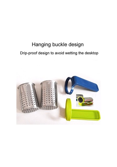 Sones Ev Paslanmaz Çelik Çay Süzgeci Basit Ve Taşınabilir Çay Filtresi Mavi