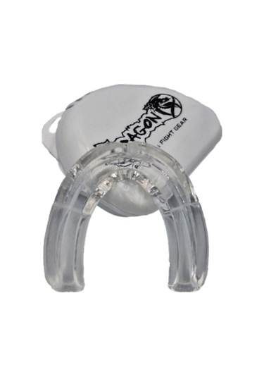 Dragondo 3,5 Metre Beyaz Elastik Boks Bandajı Profesyonel Şeffaf Dişlik Ve Atlama İpi Set Beyaz