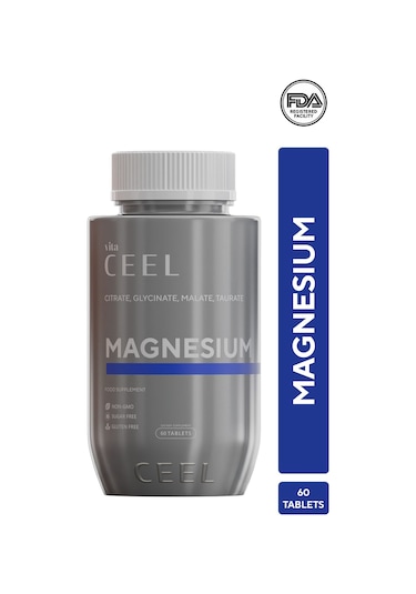 Magnezyum Complex With B6 Citrate, Glycinate, Malate, Taurate-60 Tablet