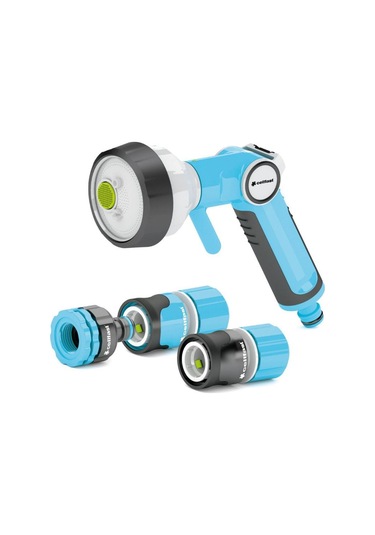 Cellfast Ergo 4 Fonksiyonlu Hortum Sulama Başlığı Seti