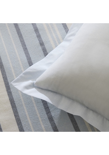 Karaca Home Lynora Çift Kişilik Peştemal Pike Takımı Mavi Mavi