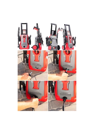 Deko DK150R 150 Bar 3000 W Basınçlı Oto Ve Araç Yıkama Makinesi