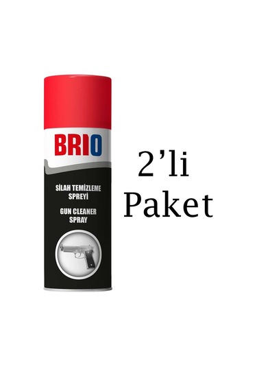 Brio Silah Bakım Temizleme Spreyi 2'li Paket 200 ML