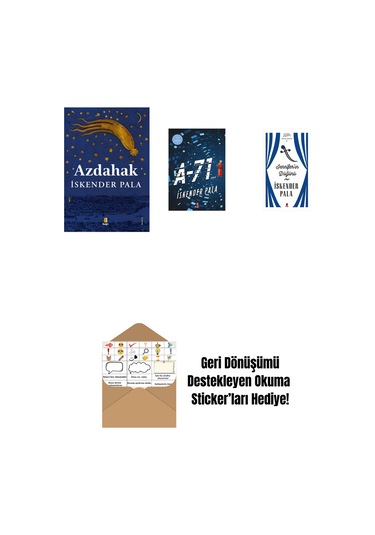 Azdahak + A-71 + Jennifer In Düğünü Ciltli + Okuma Sticker'ları
