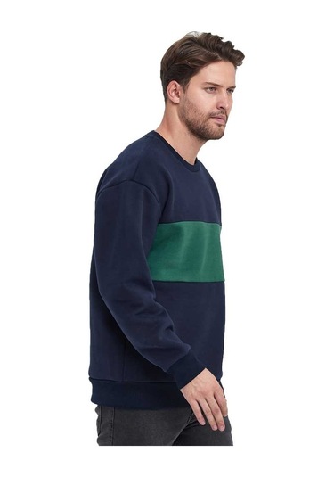 Adams Erkek 3 İplik Oversize Sweatshirt 001