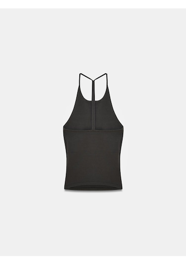 Dilvin 21051 Halter Yaka Askılı Top-siyah