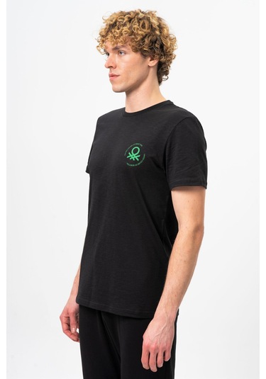 Benetton Bnt M099 R 23y Erkek T Shirt
